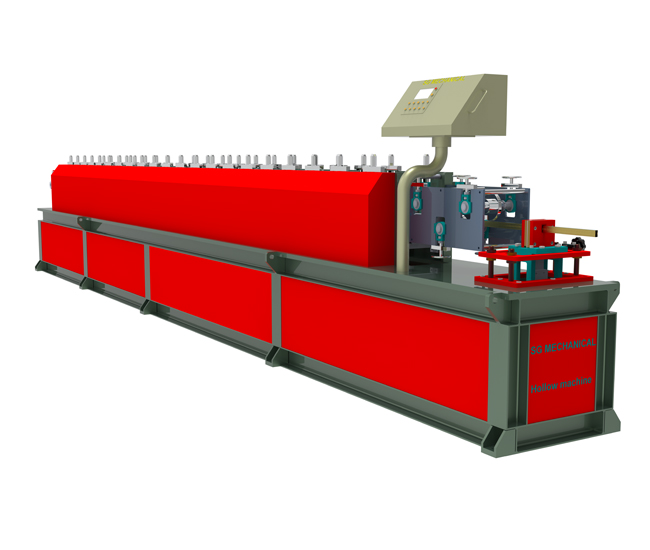 Hollow roll forming machine